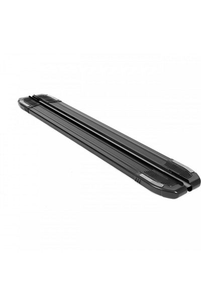 CED AUTO TRADE Side step sills compatible with TOYOTA RAV4 2006-2013, Black Design