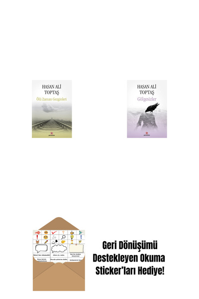 Everest Yayınları Ölü Zaman Gezginleri + Gölgesizler + Okuma Sticker'ları