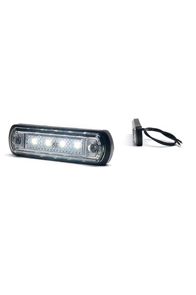 WAS SIDE LIGHT LED 1340 W189, 12V-24V, POSITION WHITE WAS