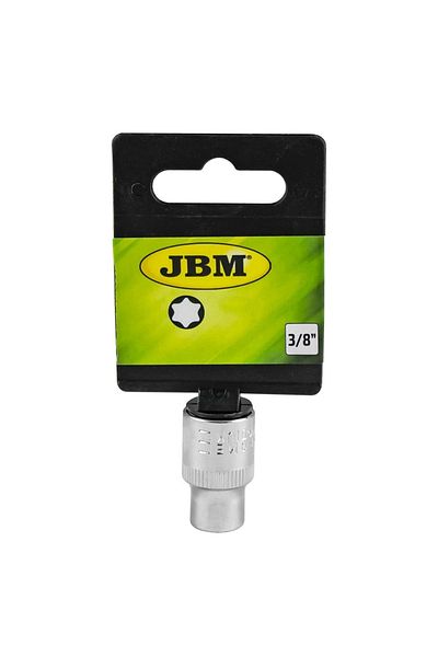 JBM Tubulara Torx Cromata 3/8` E12