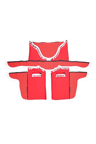 Mega Drive ΣΕΤ ΚΟΥΡΤΙΝΕΣ ΓΙΑ ΚΑΜΠΙΝΑ ΦΟΡΤΗΓΟΥ. UNIVERSAL. ΒΕΛΟΥΔΙΝΟ. ΚΟΚΚΙΝΟ-...