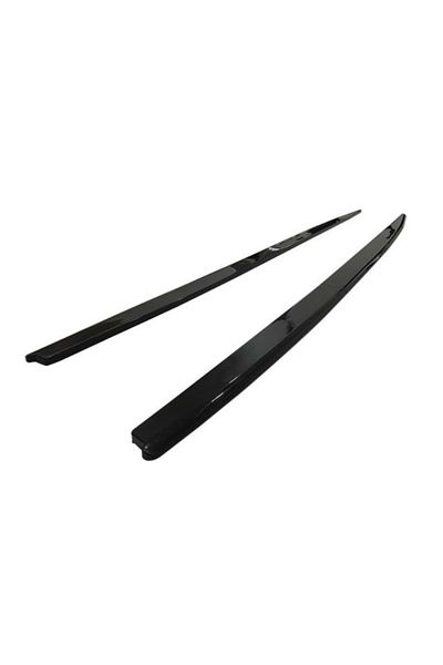 CED AUTO TRADE Prelungire praguri laterale compatibile cu BMW seria 5 F10 2010-2017, negru lucios
