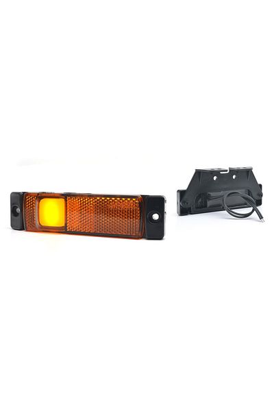 WAS SIDE LIGHT LED 1235 W45, 12V-24V, ORANGE POSITION WAS