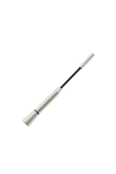 Mega Drive Chrome Exterior Car Antenna 15.8 Cm With 3 Adapters (4-5-6Mm)
