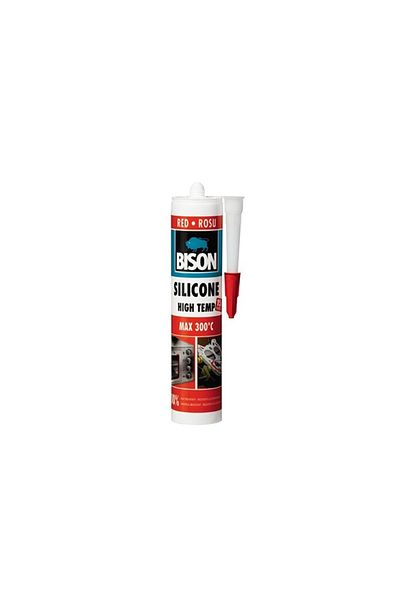 Bison RED SILICONE FOR HIGH TEMPERATURES 280 ML