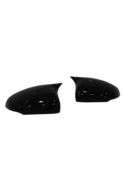 CED AUTO TRADE Capace oglinda compatibile cu MERCEDES clasa A W177 2018->, Negru lucios Batman Style