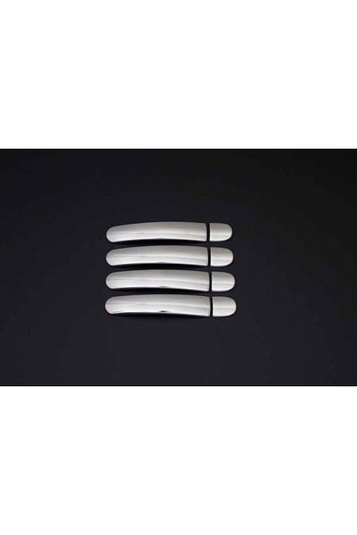 CED AUTO TRADE Chrome door handle ornament set compatible with VW TIGUAN 2007-2015