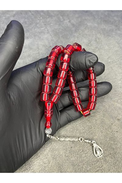 Mos Tespih High-End Stick Squeeze Amber Prayer Beads