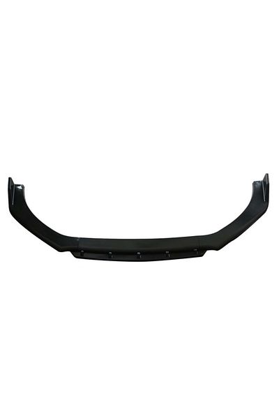 CED AUTO TRADE Prelungire bara fata Megane Design, negru lucios cu buza neagra, 4 piese, lungime 180 cm