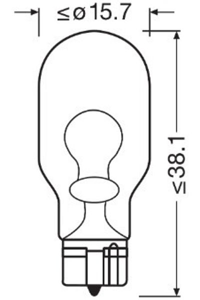 Osram Bec 12V W16W Set original 10 buc Osram