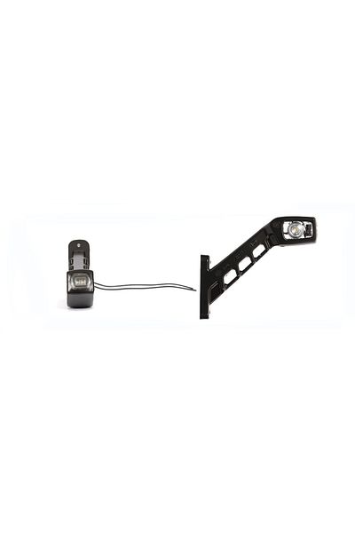 WAS LAMPA GABARIT LED CU BRAT 238P W48, 12V-24V, POZITIE ALB / ROSU / PORTOCALIU DREAPTA WAS