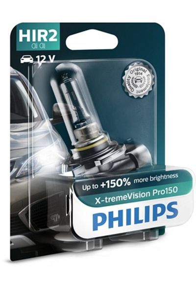 Philips BEC FAR HIR2 PX22D 55W 12V X-TREME VISION PRO150 PHILIPS