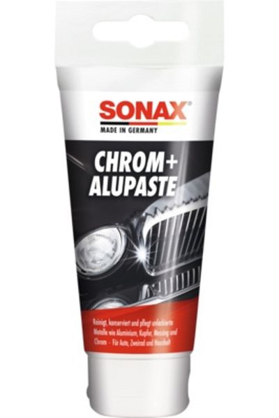 Sonax SOLUTIE ABRAZIVA PENTRU SUPRAFETELE DIN CROM SI ALUMINIU, 75ML SONAX
