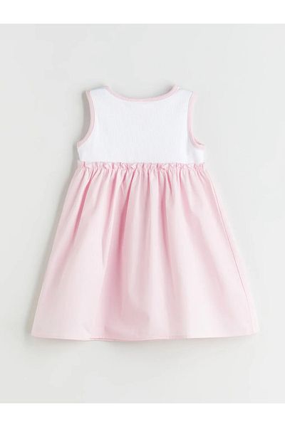 LC Waikiki Lcw Kids Ecru Hello Kitty Printed Girl's Dress