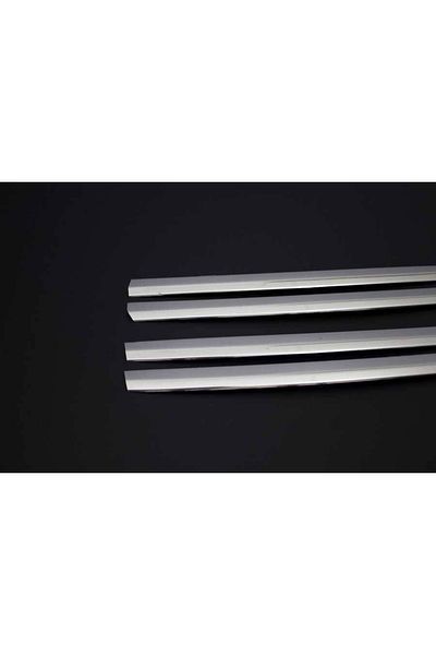 CED AUTO TRADE Set ornamente inox grila VW Transporter T6 2015-2019 model Trendline, 4 piese / set