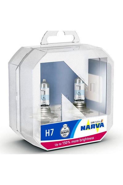 Narva SET 2 BECURI FAR H7 55W 12V RANGE POWER 150 NARVA