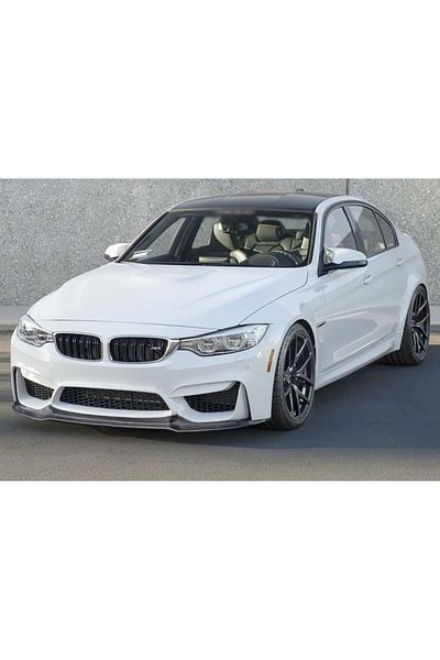 CED AUTO TRADE Prelungire Bara Fata compatibil cu BMW Seria 3 F30 2012-2018 Sedan Touring M4 Design
