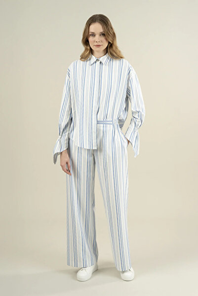 IDYL Striped Shirt Suit