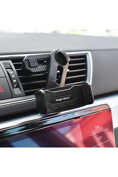 Mega Drive SUPORT TELEFON AUTO EXTENSIBIL 55-83MM CU PRINDERE IN GRILA DE VENTILATIE