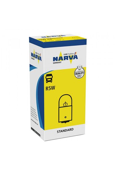 Narva Bec Auxiliar 24V R5W Set 10 bucăți Heavy Duty Narva