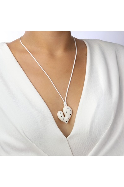 GÜNEBAKAN AKSESUAR Trend Akrilik Boncuklu Kolye