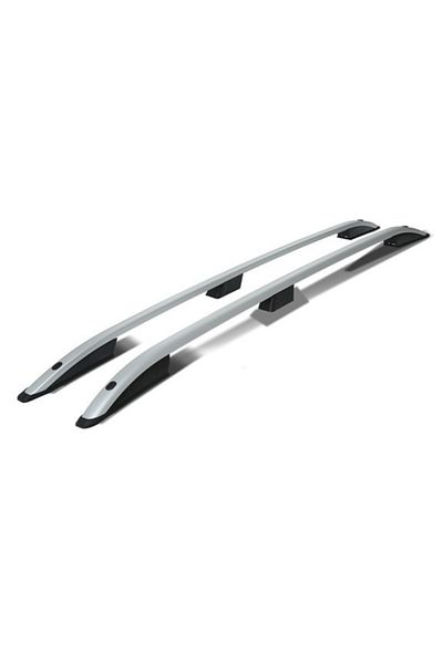 CED AUTO TRADE Bare longitudinale Premium compatibil cu FORD COURIER 2014->, culoare argintiu, aluminiu