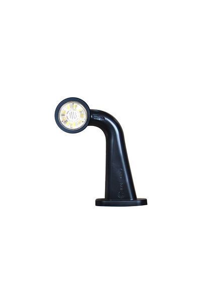 WAS LAMPA GABARIT LED CU BRAT 499BCL W21.5w, 12V-24V, POZITIE ALB / ROSU STANGA WAS