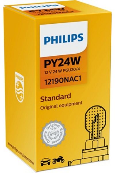Philips BEC SEMNALIZARE 12V PY24W HIPER VISION PHILIPS