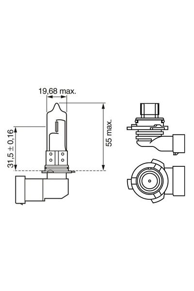 Bosch Bec 12V HB4 51W Pure Light Bosch