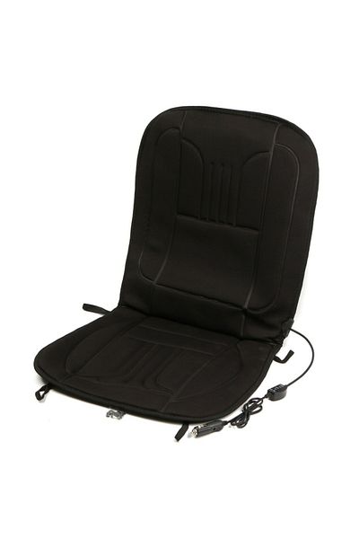 CED AUTO TRADE Electric Heated Car Seat Cover, 12V Black