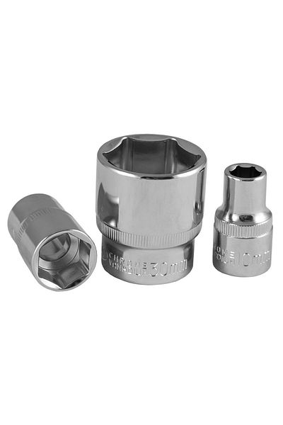 JBM Tubulara Hexagonala Scurta 1/2 18Mm Cromat Jbm