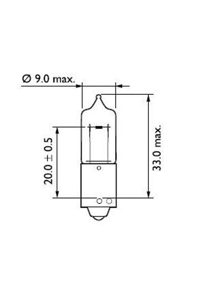 Philips BEC SEMNALIZARE HY21W 12V SET 10 buc PHILIPS