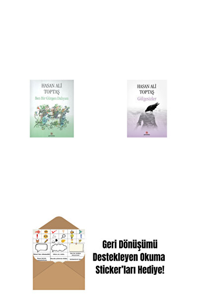 Everest Yayınları Ben Bir Gürgen Dalıyım + Gölgesizler + Okuma Sticker'ları
