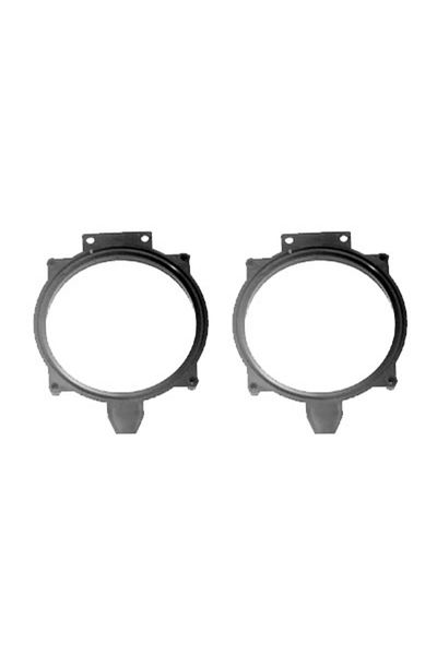 CED AUTO TRADE Car speaker adapter rings Code 20.437 Renault 19 1988-1996 Dashboard 100mm