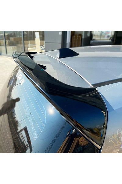 CED AUTO TRADE Eleron Portbagaj compatibil cu Opel Corsa E 2014-2019, fibra, negru lucios
