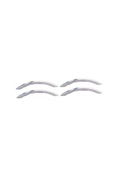 CED AUTO TRADE Set of 4 stainless steel overfender fender ornaments compatible with VW Crafter 2006-2017