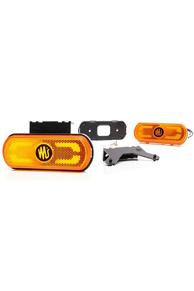 WAS LAMPA GABARIT LED 1598 W240, 12V-24V, POZITIE PORTOCALIU WAS