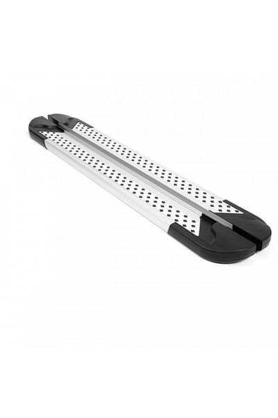CED AUTO TRADE Side step sills compatible with AUDI Q5 II 2016->, VisionGrey Design