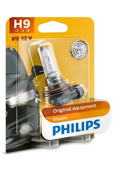 Philips Bec BEC FAR H9 PGJ19-5 65W 12V Vision Philips