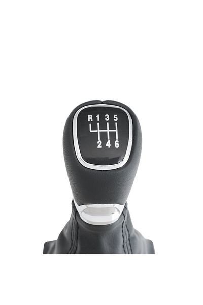 Mega Drive SHIFT KNOB WITH SLEEVE FOR SKODA OCTAVIA III 2014- 6 SPEED
