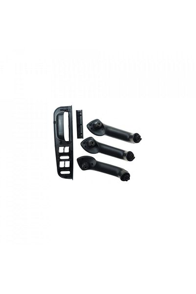 CED AUTO TRADE Set of 4 interior handles VW Golf 4 IV 1998-2005, black color