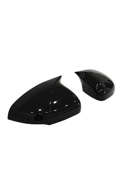 CED AUTO TRADE Capace oglinda compatibile cu MERCEDES clasa A W177 2018->, Negru lucios Batman Style