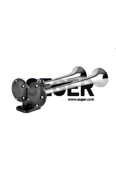 Seger CLAXON CROM CAMION CU DOUA GOARNE 24V 1A