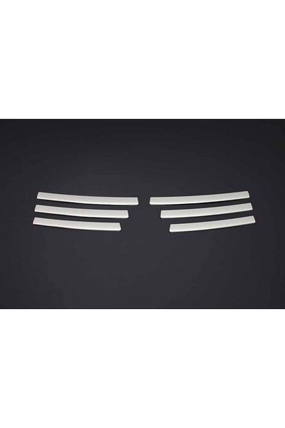 CED AUTO TRADE Set of 6 stainless steel ornaments for the front grille RENAULT TRAFIC 2010-2014