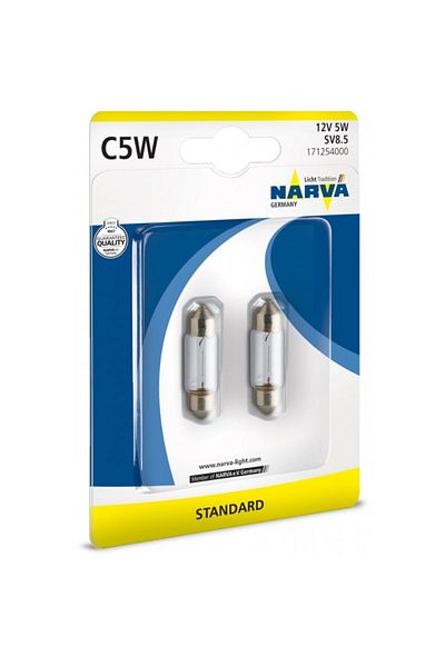 Narva Set 2 Becuri C5W 12V Blister Narva