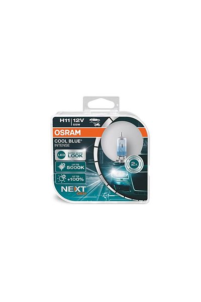 Osram SET 2 BECURI 12V H11 55 W ALBASTRU RECE INTENSE NextGen OSRAM