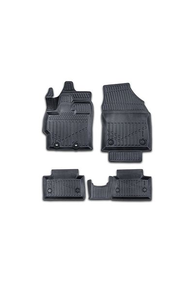 CED AUTO TRADE Set covorase auto cauciuc Toyota Yaris 2020->, forma tavita 3D