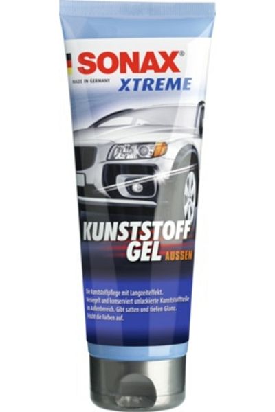Sonax GEL RESTAURATOR NANOPRO PENTRU SUPRAFETELE EXTERIOARE DIN PLASTIC 250 ML SONAX