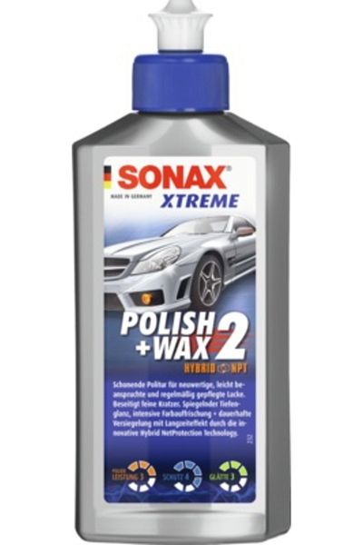 Sonax DETERGENT POLISH SI CEARA 2 HIBRID NPT. 250 ML SONAX