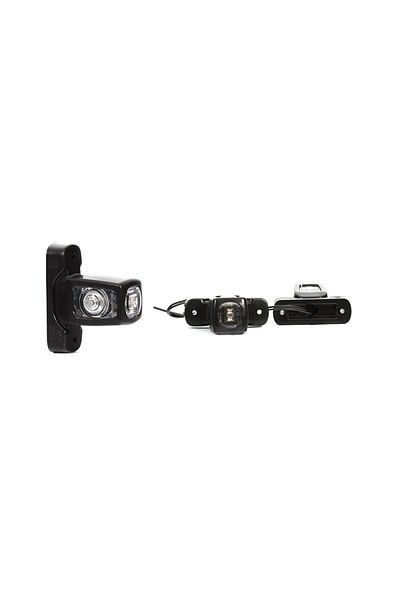 WAS LAMPA GABARIT LED 286 W62, 12V-24V, POZITIE ALB / ROSU / PORTOCALIU WAS